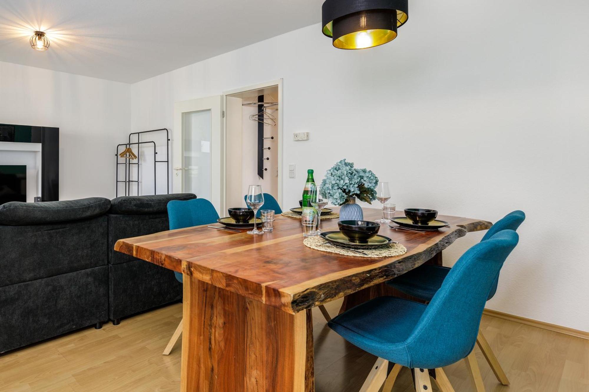2 Zimmer Wohnung, Kueche, Bad, Balkon, Netflix Alzey Buitenkant foto